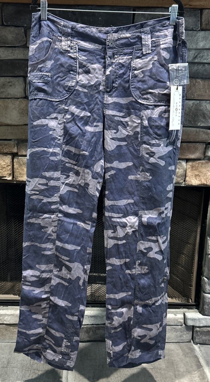 Women’s MARRAKECH Camo Cargo Pockets Pants Size 29 NWT *B8